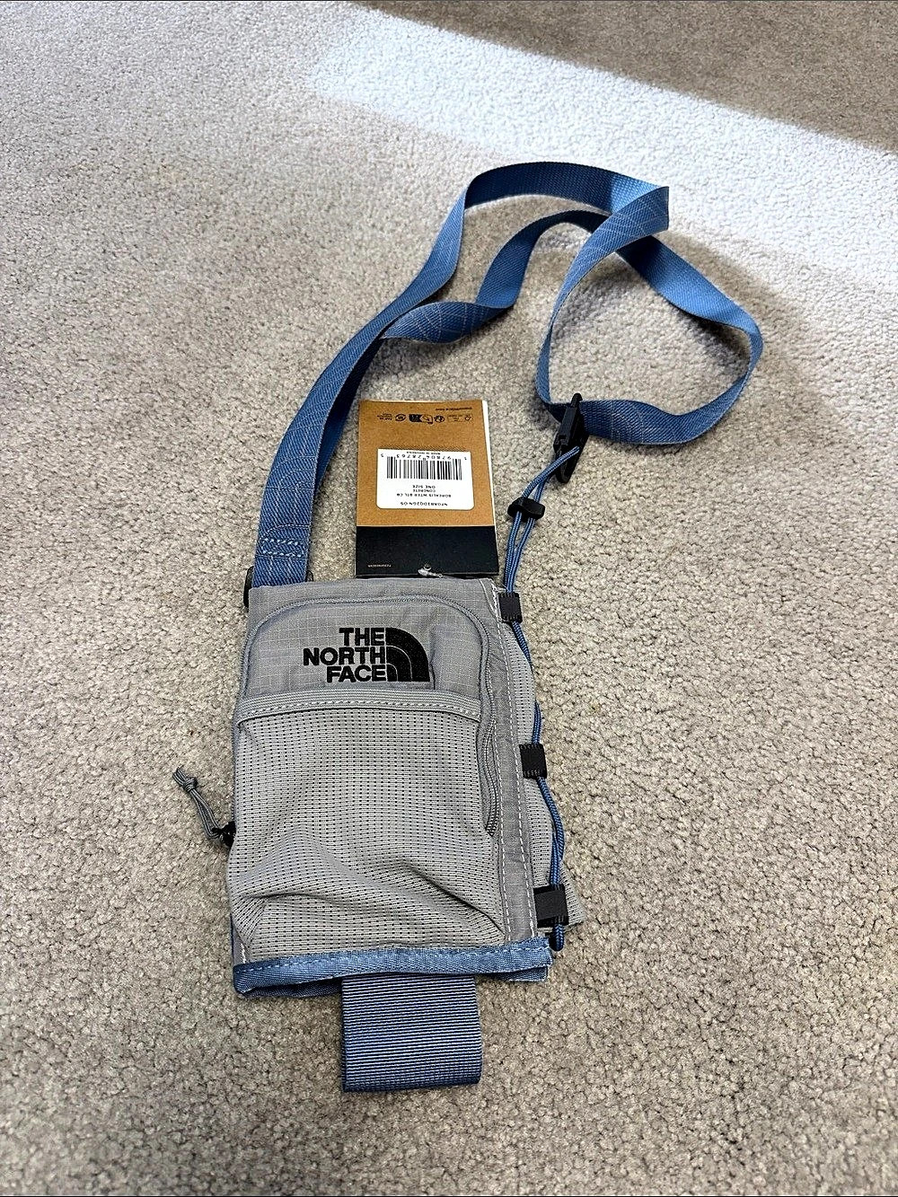 The North Face Borealis Water Bottle Holder Gray & Blue
